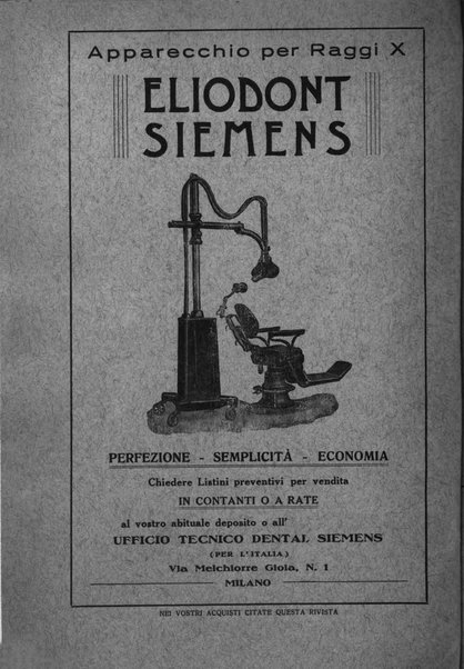 La stomatologia periodico mensile