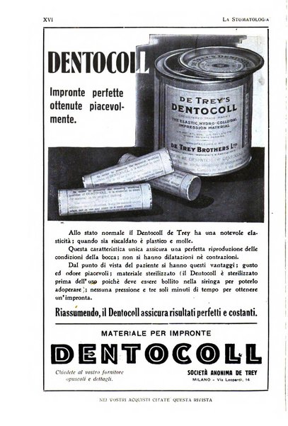 La stomatologia periodico mensile