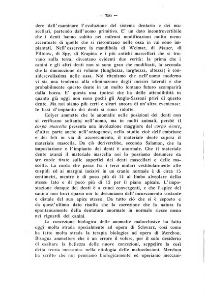 La stomatologia periodico mensile