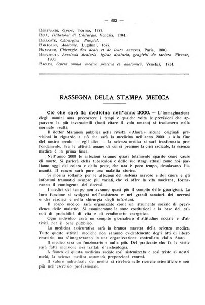 La stomatologia periodico mensile