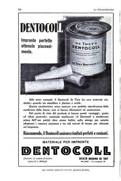 La stomatologia periodico mensile