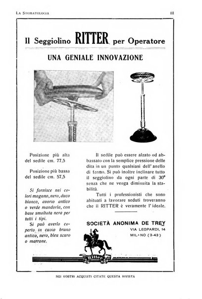 La stomatologia periodico mensile