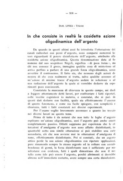 La stomatologia periodico mensile