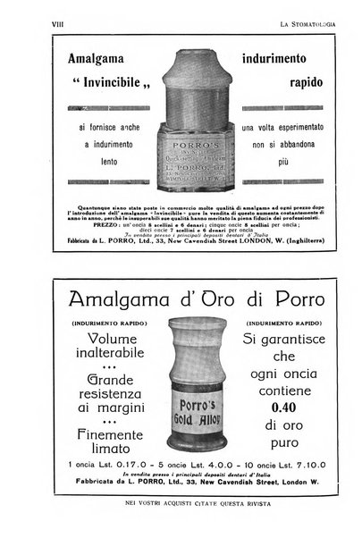 La stomatologia periodico mensile