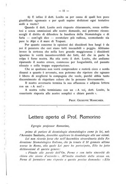 La stomatologia periodico mensile