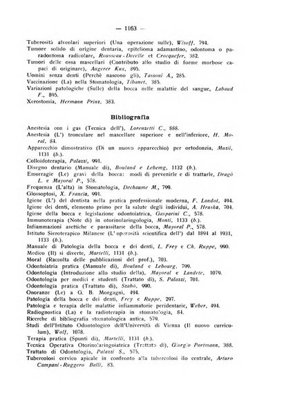 La stomatologia periodico mensile