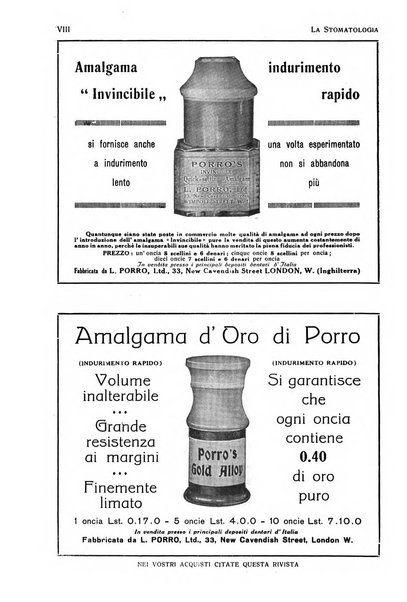 La stomatologia periodico mensile