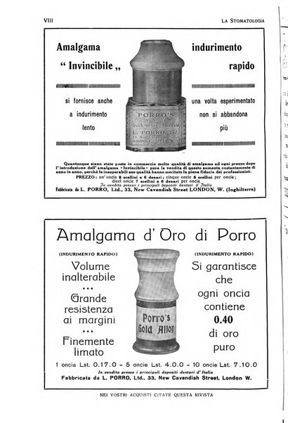 La stomatologia periodico mensile