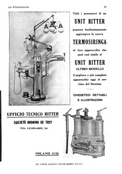 La stomatologia periodico mensile