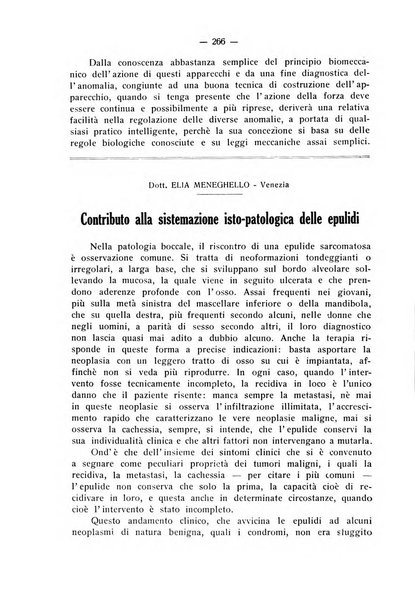 La stomatologia periodico mensile