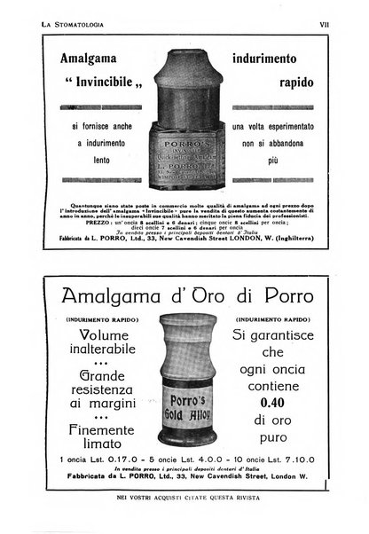 La stomatologia periodico mensile