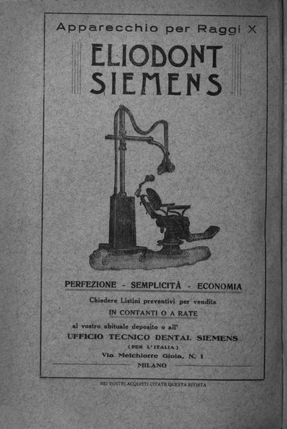 La stomatologia periodico mensile