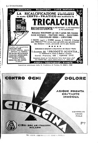 La stomatologia periodico mensile