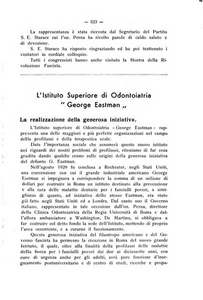 La stomatologia periodico mensile