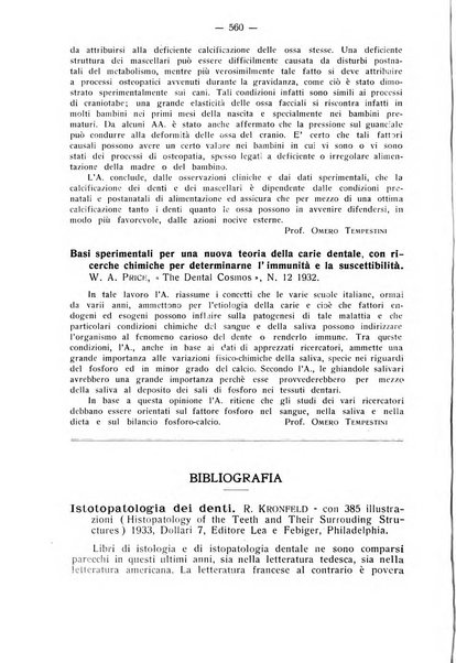 La stomatologia periodico mensile