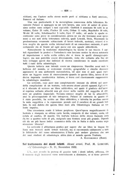 La stomatologia periodico mensile