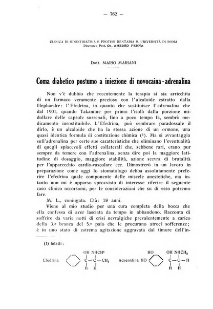 La stomatologia periodico mensile