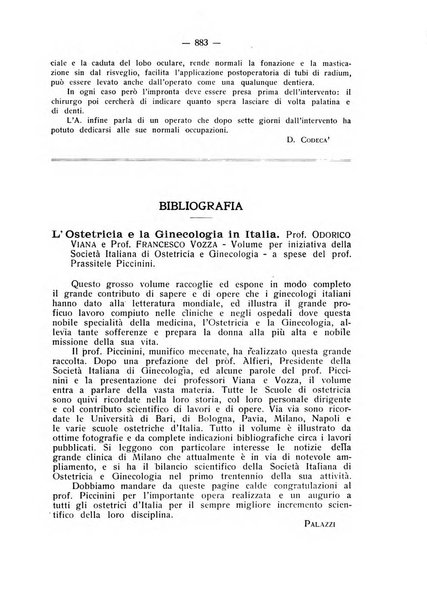 La stomatologia periodico mensile