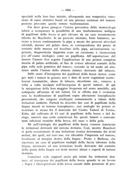 La stomatologia periodico mensile