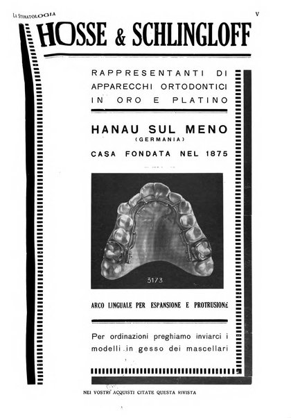 La stomatologia periodico mensile