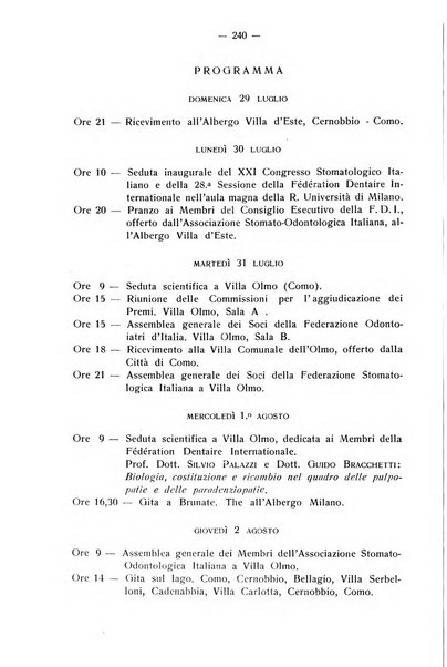 La stomatologia periodico mensile