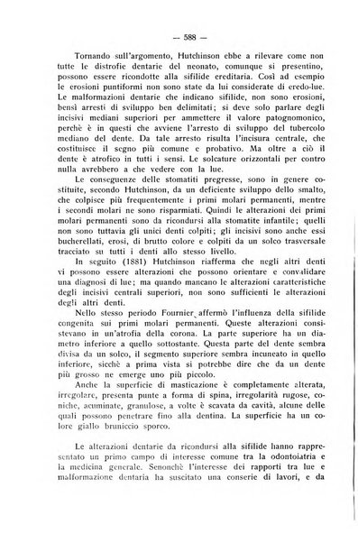 La stomatologia periodico mensile