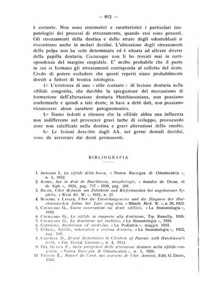 La stomatologia periodico mensile