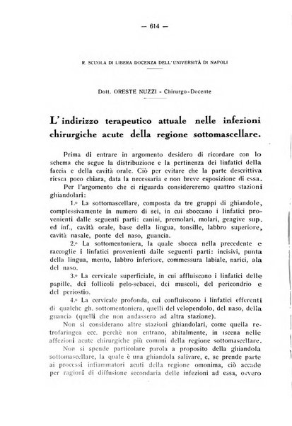 La stomatologia periodico mensile