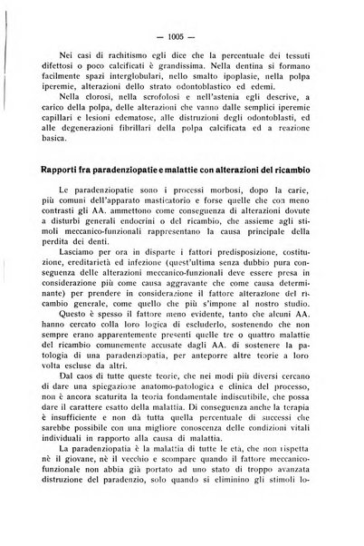 La stomatologia periodico mensile