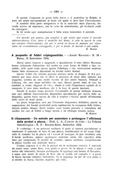 La stomatologia periodico mensile