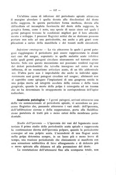 La stomatologia periodico mensile