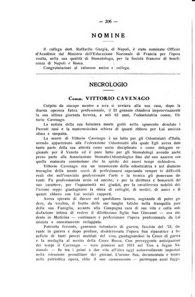 La stomatologia periodico mensile