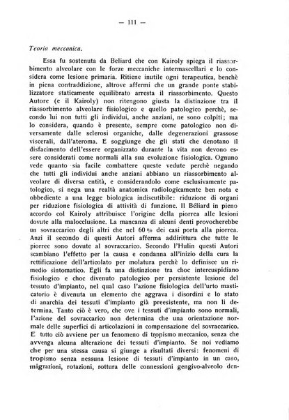 La stomatologia periodico mensile