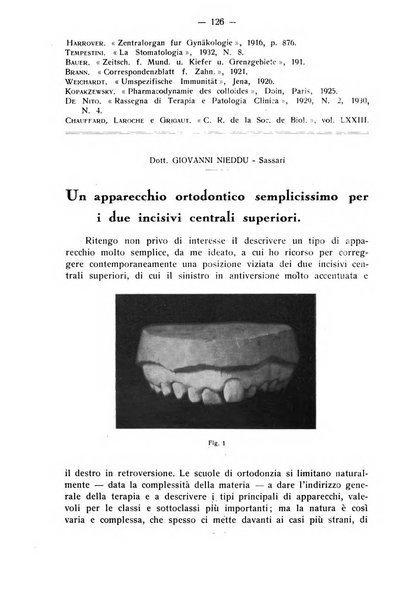 La stomatologia periodico mensile