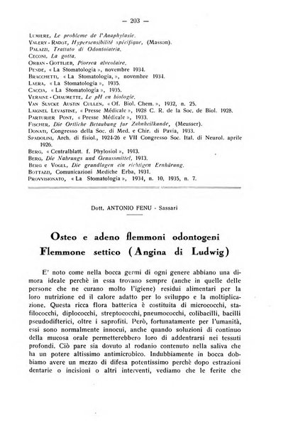 La stomatologia periodico mensile