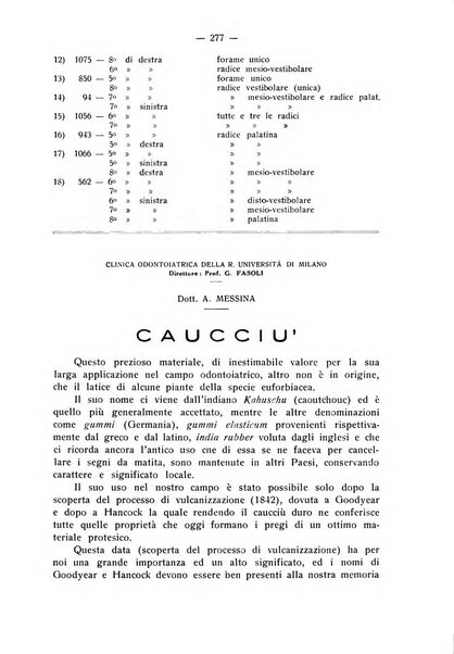 La stomatologia periodico mensile