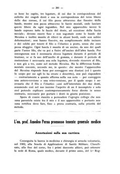 La stomatologia periodico mensile