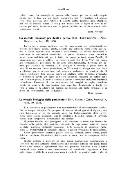 La stomatologia periodico mensile