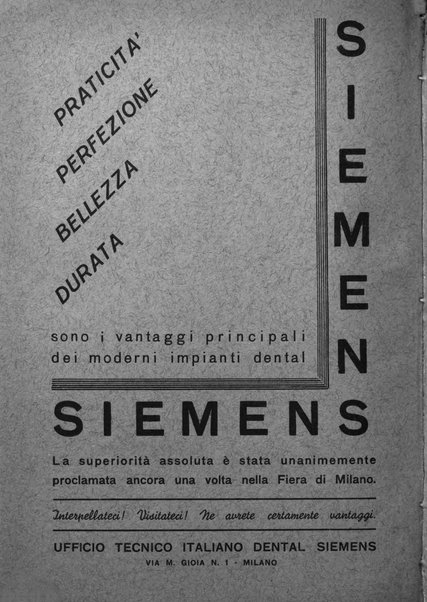 La stomatologia periodico mensile