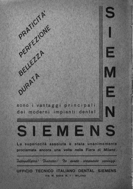 La stomatologia periodico mensile