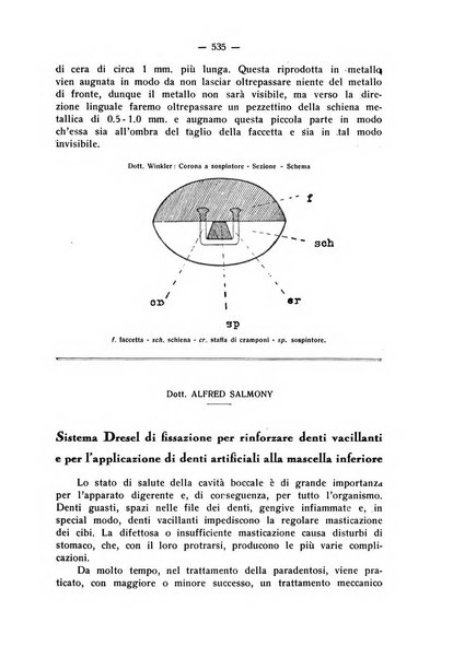 La stomatologia periodico mensile