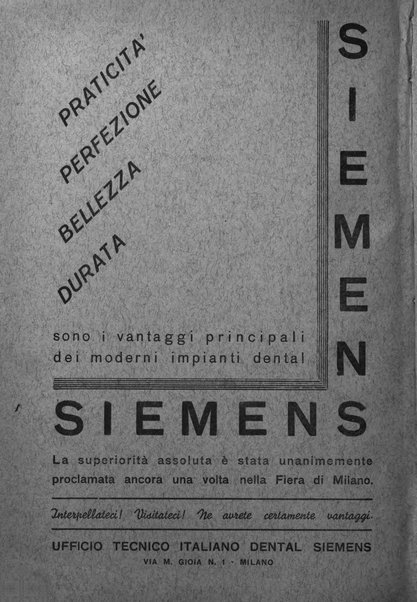 La stomatologia periodico mensile