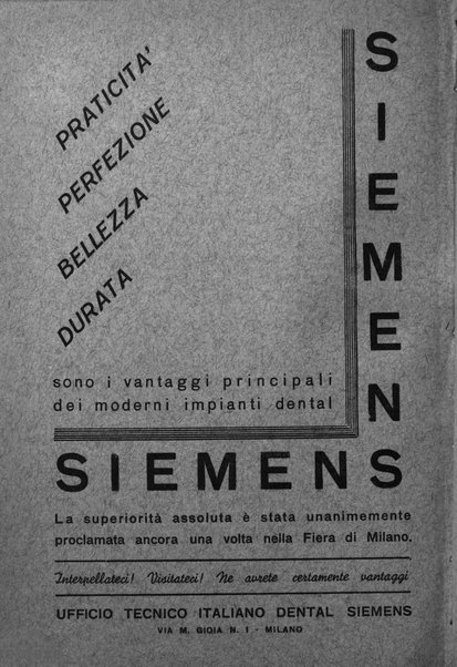 La stomatologia periodico mensile