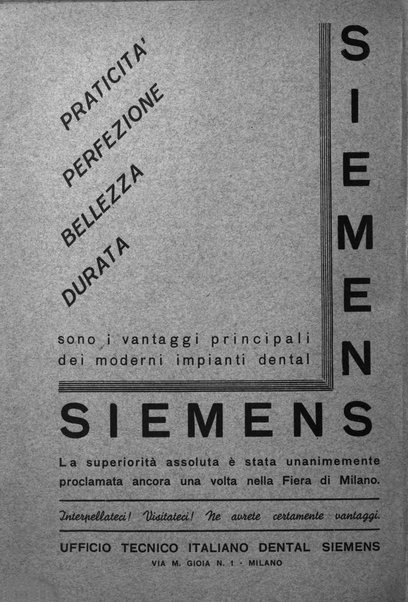 La stomatologia periodico mensile