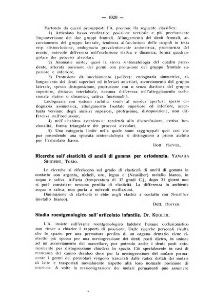 La stomatologia periodico mensile