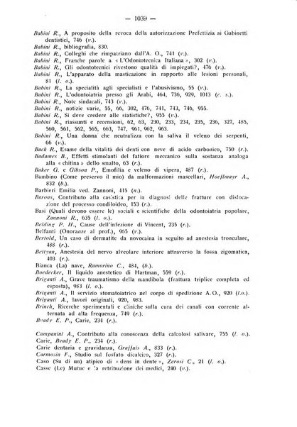 La stomatologia periodico mensile