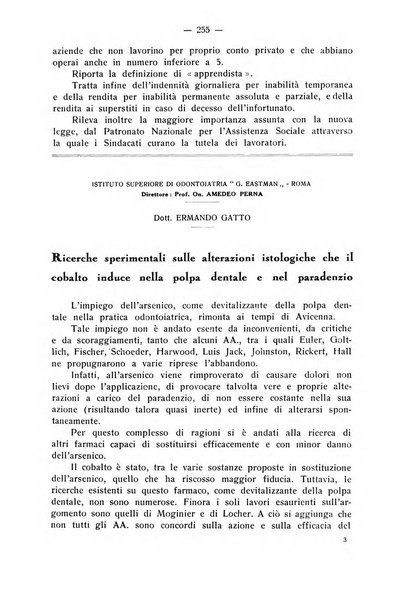 La stomatologia periodico mensile