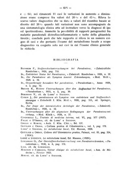 La stomatologia periodico mensile