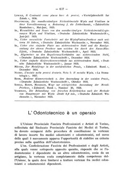 La stomatologia periodico mensile