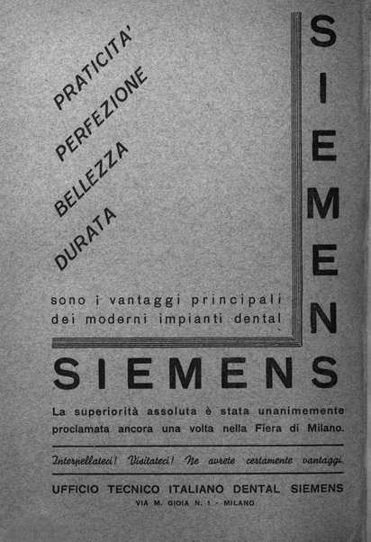 La stomatologia periodico mensile